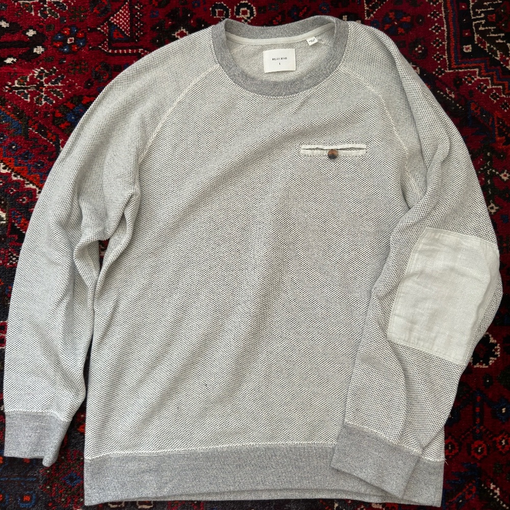 BILLY REID Tommy Crew - Light Grey - Large